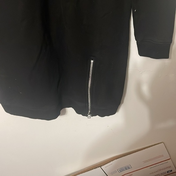 Pam & Gela Choker Lace Up Dress in Black - Picture 4 of 6